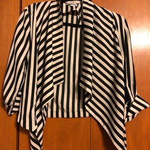 Black and white jacket